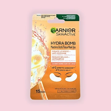  Garnier Skin Active Hidratáló Szemmaszk Narancslével és Hialuronsavval