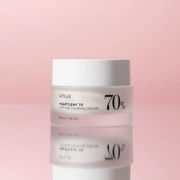 Anua Heartleaf 70% Intense Calming Cream - Intenzív Nyugtató Krém 50 ml