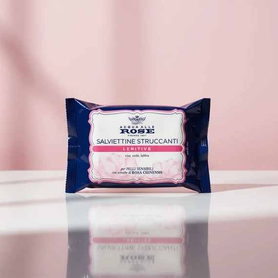 Acqua Alle Rose Nyugtató Sminkeltávolító Kendő Érzékeny Bőrre