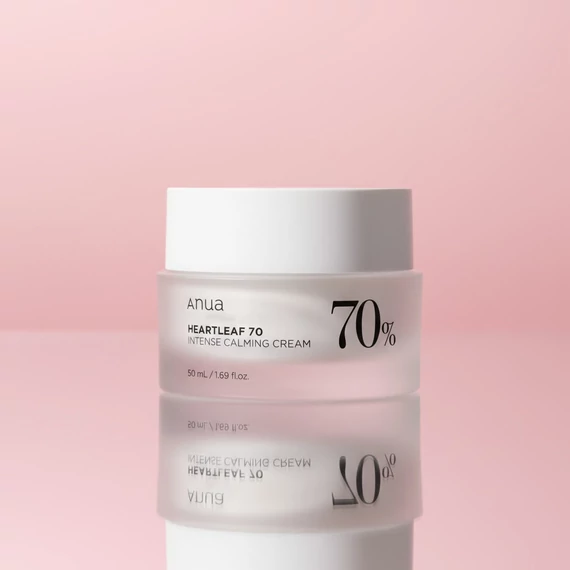 Anua Heartleaf 70% Intense Calming Cream - Intenzív Nyugtató Krém 50 ml