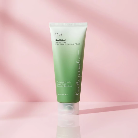 Anua Heartleaf Quercetinol Pore Deep Cleansing Foam Mélytisztító Hab 150 ml