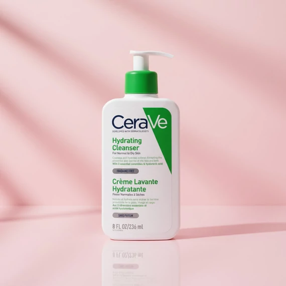 CeraVe- Hidratáló arclemosó normál és száraz bőrre -236Ml