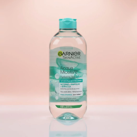 Garnier Skin Active Micellás Víz Hialuronsavval és Aloe Verával 400 ml