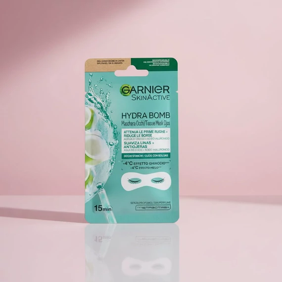 Garnier Skin Aktive Hidratáló szemmaszk kókuszvízzel és hialuronsavval