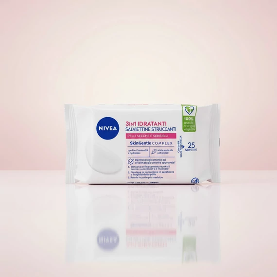  Nivea 3 az 1-ben Sminklemosó Kendő 25 db