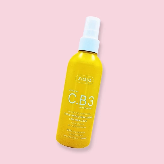  Ziaja Vitamin C. B3 Niacinamide Tisztító Arctonik Spray 190 ml