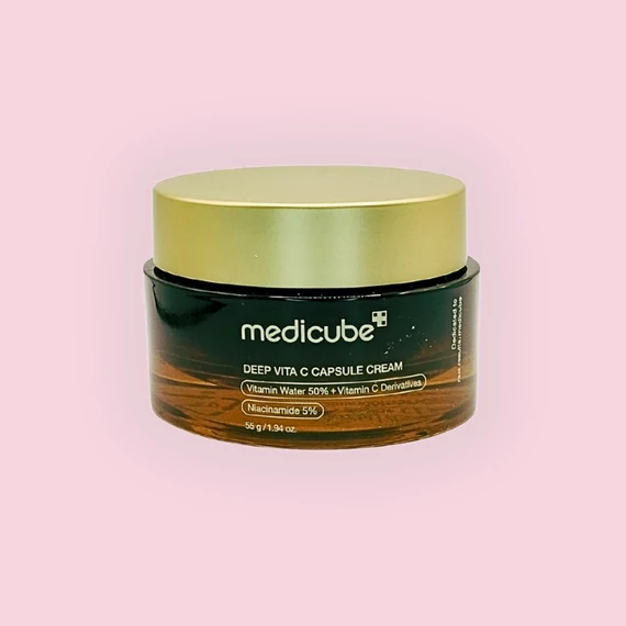Medicube Deep Vita C Capsule Cream - Világosító krém C-vitaminnal 55g